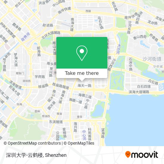 深圳大学-云鹤楼 map