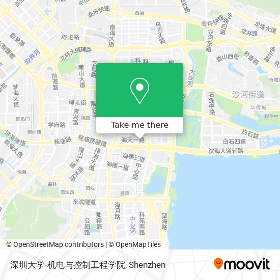 深圳大学-机电与控制工程学院 map
