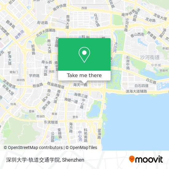 深圳大学-轨道交通学院 map