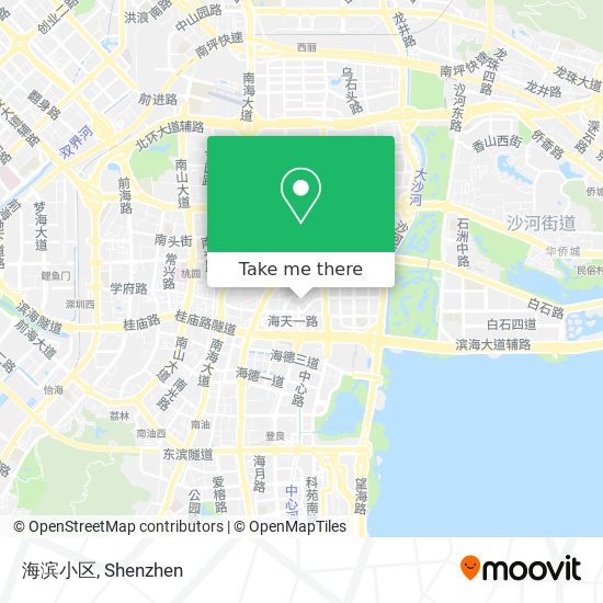 海滨小区 map