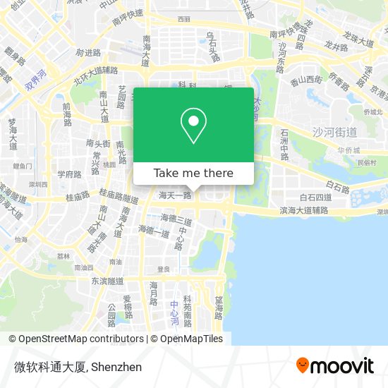 微软科通大厦 map