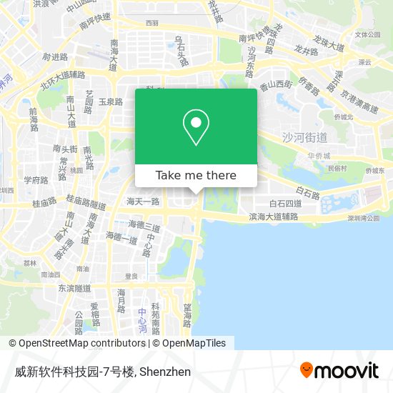威新软件科技园-7号楼 map