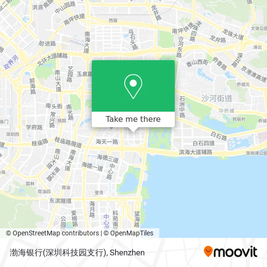 渤海银行(深圳科技园支行) map