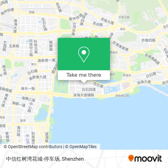 中信红树湾花城-停车场 map