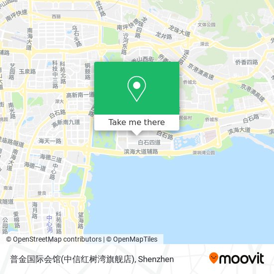 普金国际会馆(中信红树湾旗舰店) map