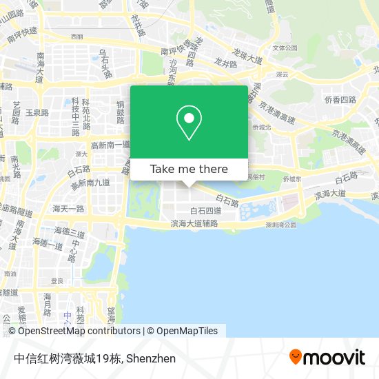 中信红树湾薇城19栋 map