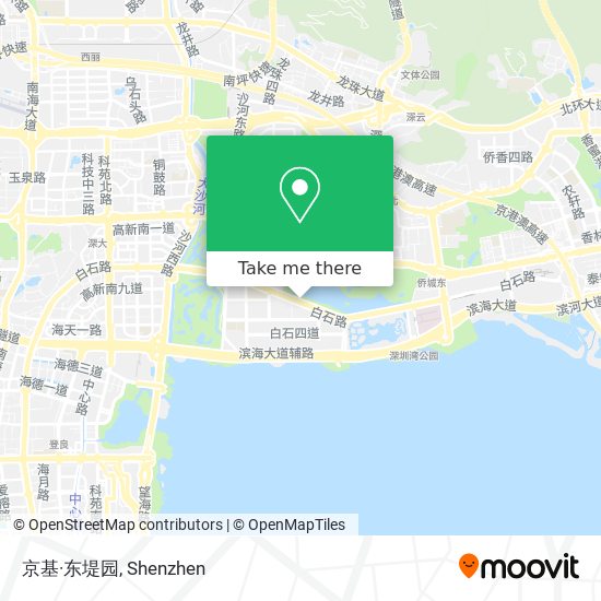 京基·东堤园 map