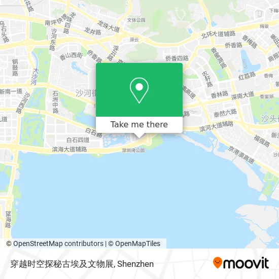 穿越时空探秘古埃及文物展 map
