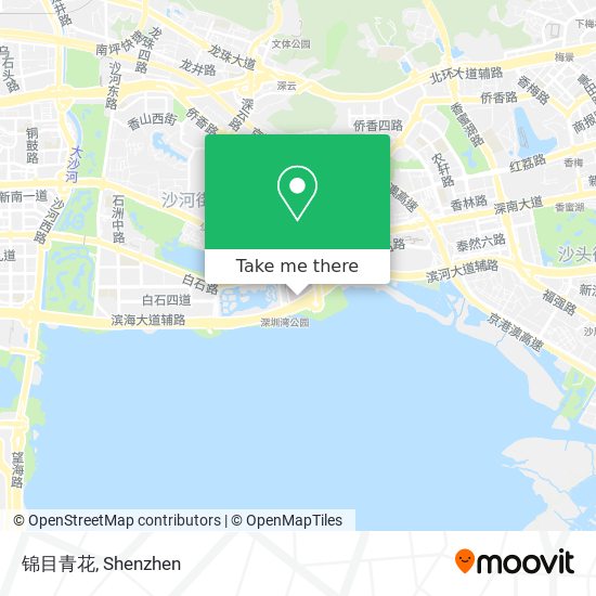 锦目青花 map