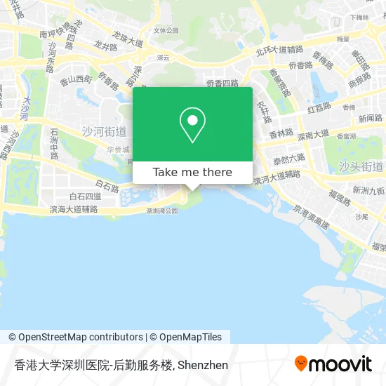 香港大学深圳医院-后勤服务楼 map