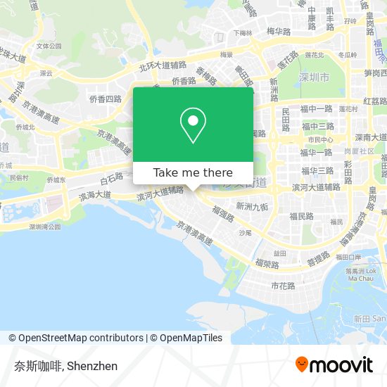 奈斯咖啡 map