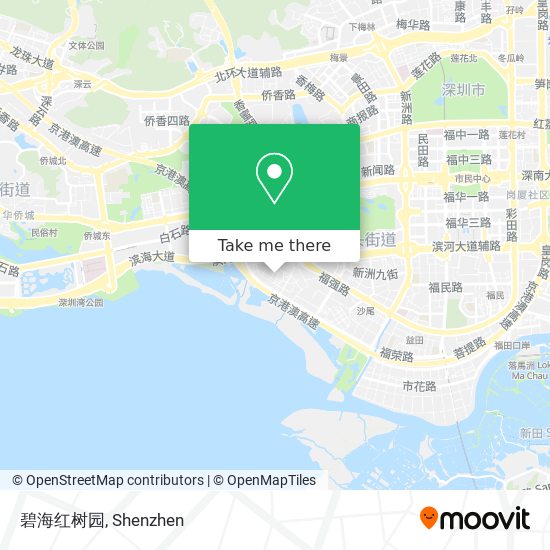 碧海红树园 map