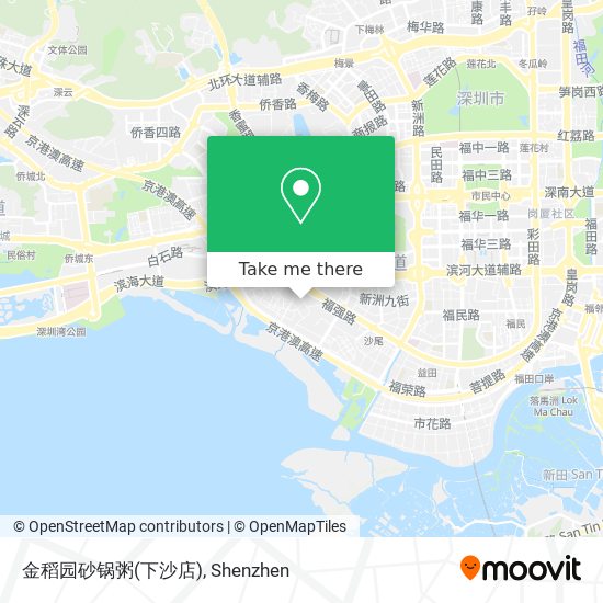 金稻园砂锅粥(下沙店) map