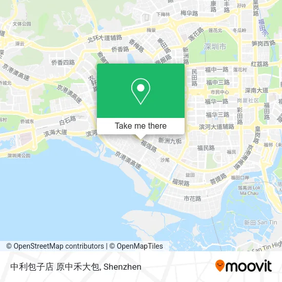 中利包子店 原中禾大包 map
