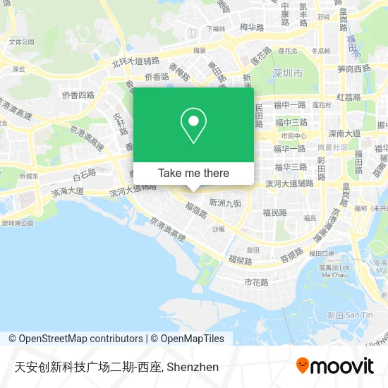 天安创新科技广场二期-西座 map