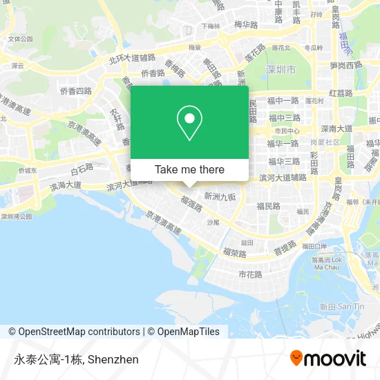 永泰公寓-1栋 map