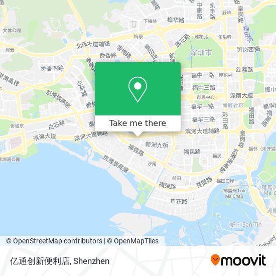 亿通创新便利店 map
