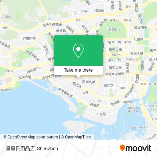 星星日用品店 map