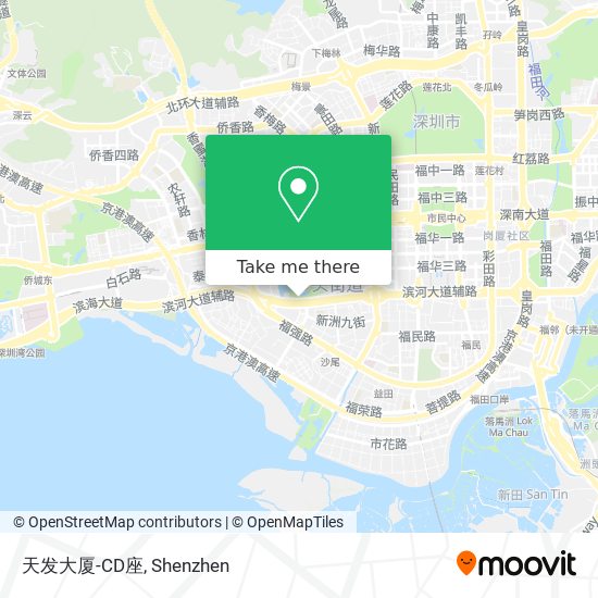 天发大厦-CD座 map