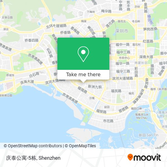 庆泰公寓-5栋 map