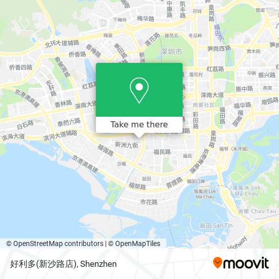 好利多(新沙路店) map