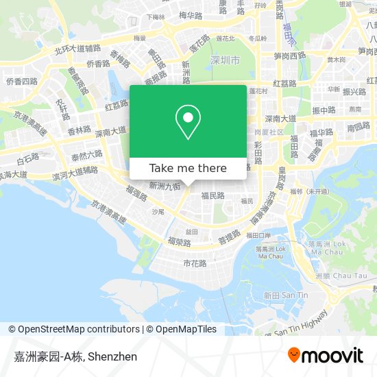 嘉洲豪园-A栋 map