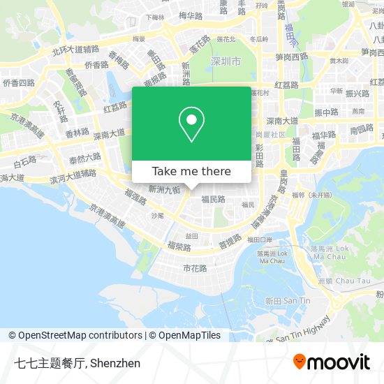 七七主题餐厅 map