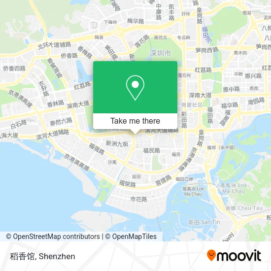 稻香馆 map