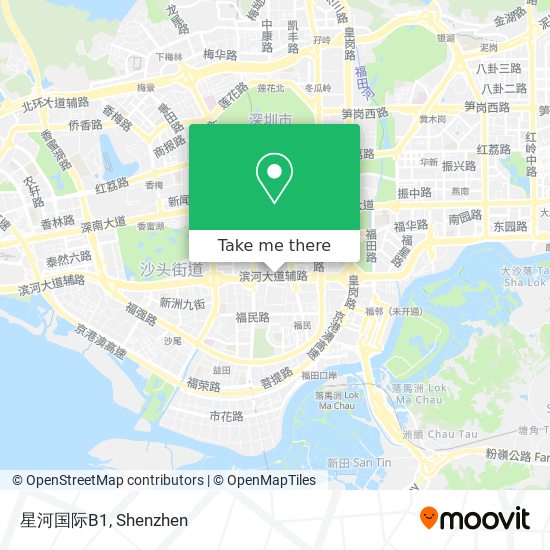 星河国际B1 map