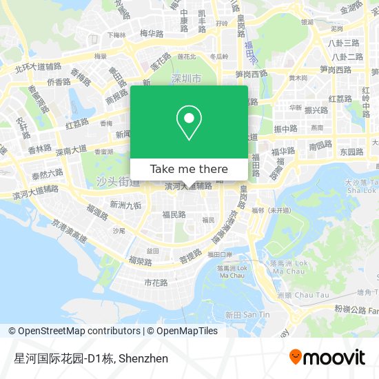 星河国际花园-D1栋 map