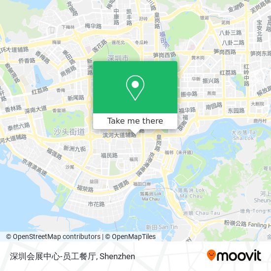深圳会展中心-员工餐厅 map