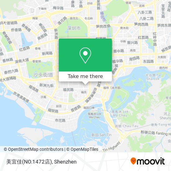 美宜佳(NO.1472店) map