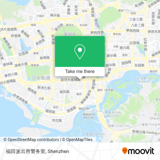 福田派出所警务室 map