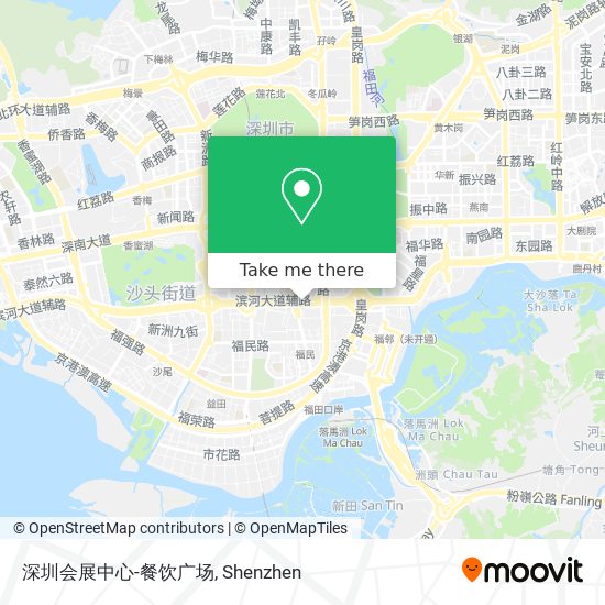深圳会展中心-餐饮广场 map