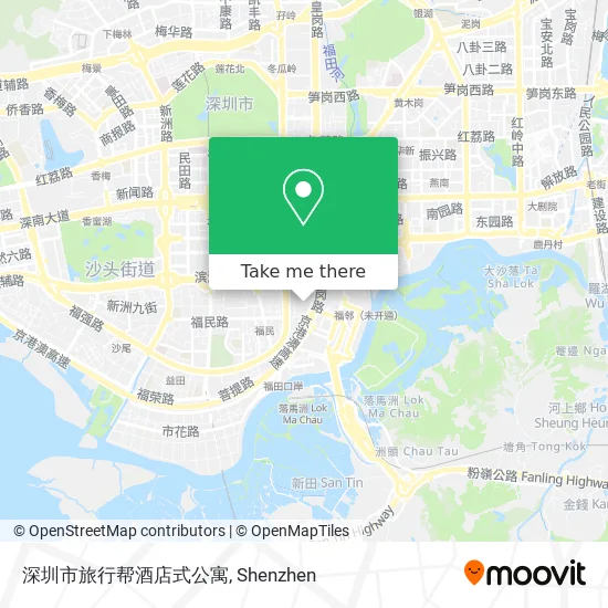 深圳市旅行帮酒店式公寓 map