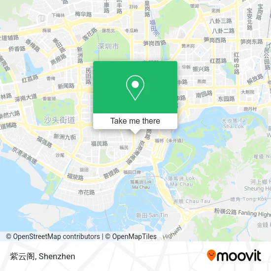 紫云阁 map