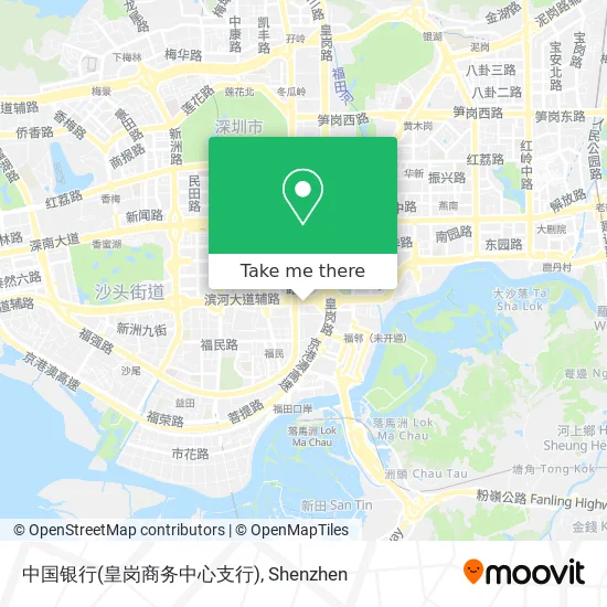 中国银行(皇岗商务中心支行) map