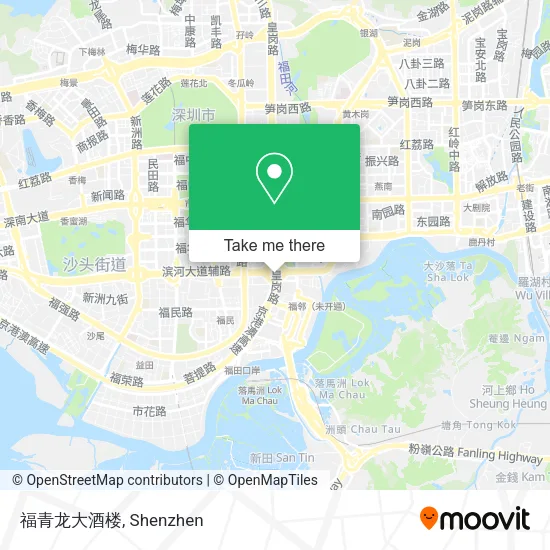 福青龙大酒楼 map