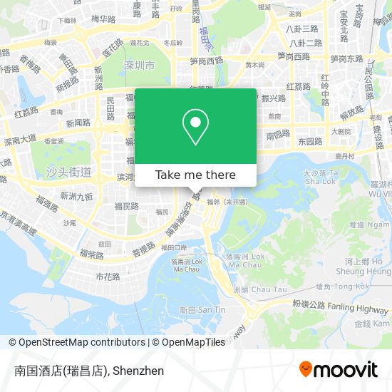 南国酒店(瑞昌店) map
