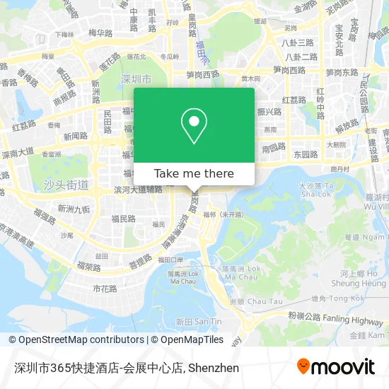 深圳市365快捷酒店-会展中心店 map