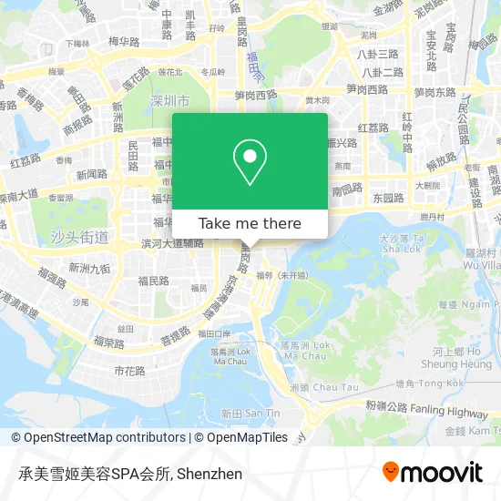 承美雪姬美容SPA会所 map