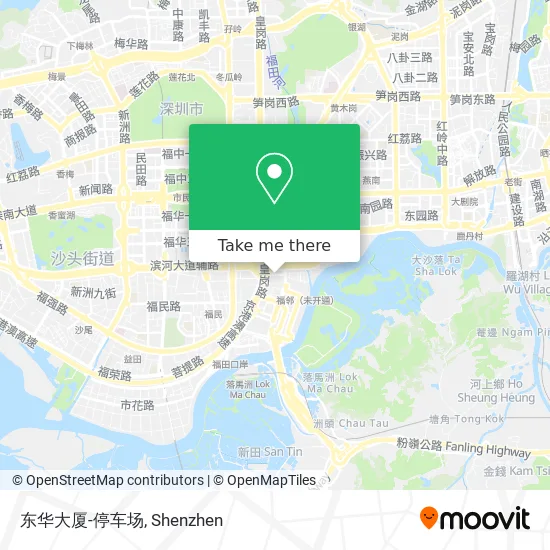 东华大厦-停车场 map