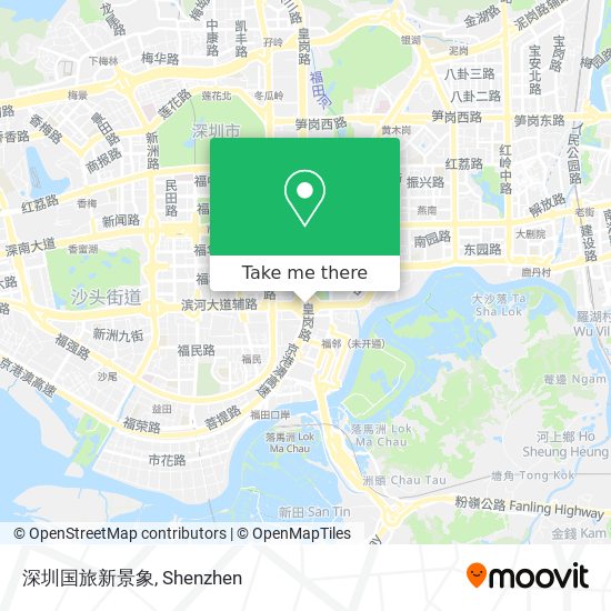 深圳国旅新景象 map