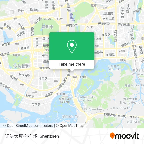 证券大厦-停车场 map