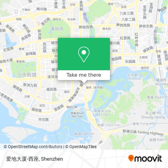 爱地大厦-西座 map