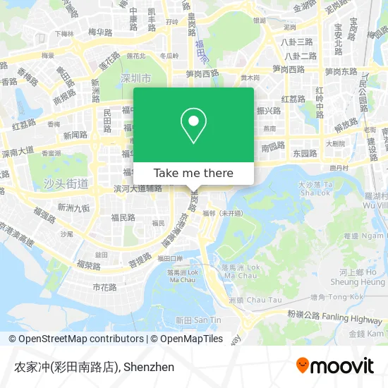 农家冲(彩田南路店) map