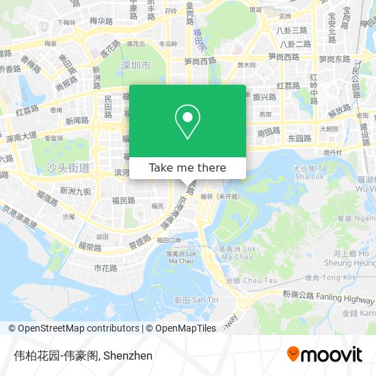 伟柏花园-伟豪阁 map
