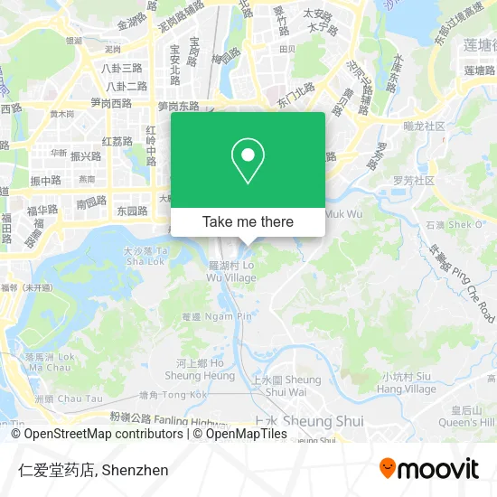仁爱堂药店 map