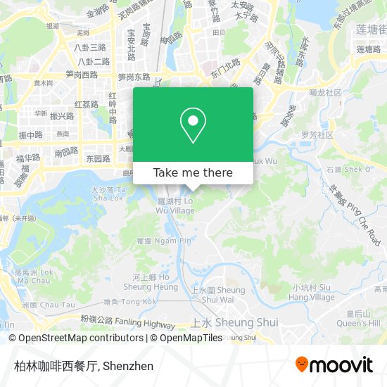 柏林咖啡西餐厅 map