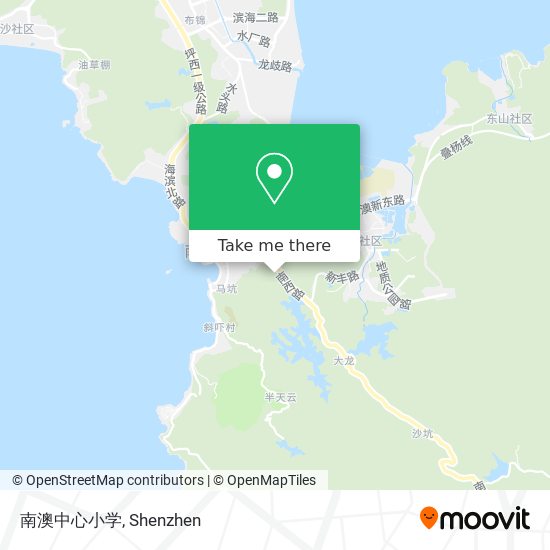 南澳中心小学 map